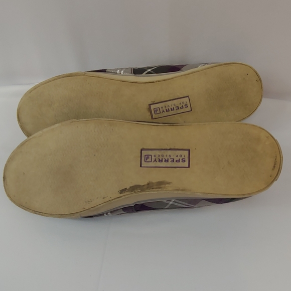 Purple Sperry Top Sider Shoes Size 10 - Picture 6 of 6